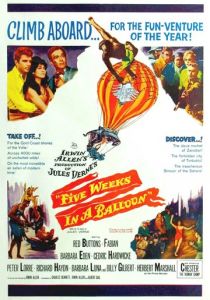 Пять недель на воздушном шаре 1962 скачать торрент